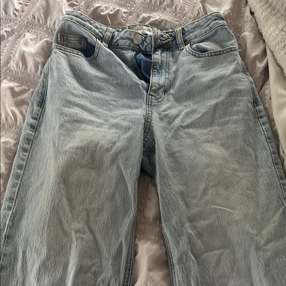 PacSun Light Blue Wide Leg Jeans